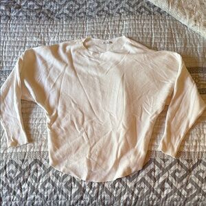 Women’s Cream Crewneck Sweater